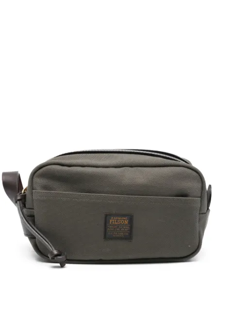 Filson zip top wash bag Green FMBAG0107W0174WP