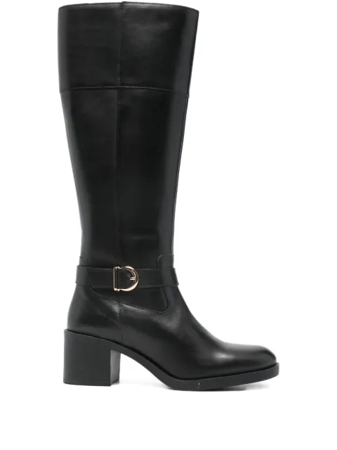 Geox strap-detail boots Black D56XXB00043C9999