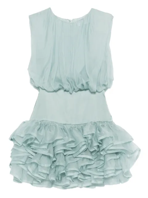 Viktor & Rolf ruffled mini dress Blue WD0280028226