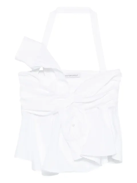 Viktor & Rolf bow detail bralette White WT0190011226