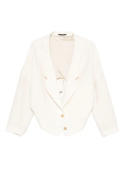 Viktor & Rolf Dragged blazer Neutrals WO0170045226