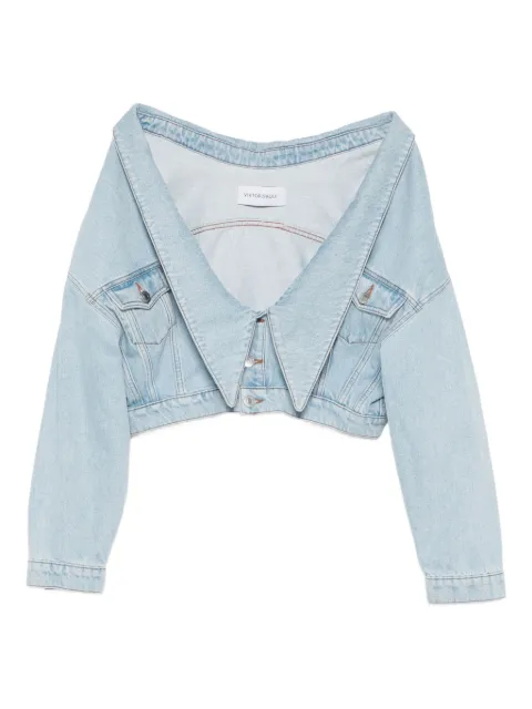 Viktor & Rolf collared denim jacket Blue WO0210019226