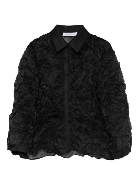 Viktor & Rolf crinkled shirt Black WS0120099226
