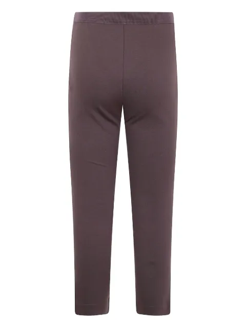 Liviana Conti elasticated-waistband leggings Brown CNTI8597
