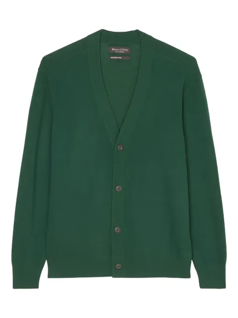 Marc O'Polo button V-neck cardigan Green 229507661156