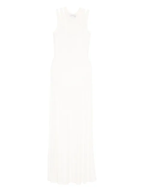 Viktor & Rolf triple layer maxi dress Neutrals WD0350045226
