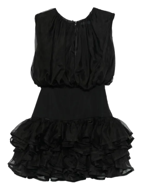Viktor & Rolf ruffled bubble mini dress Black WD0280099226