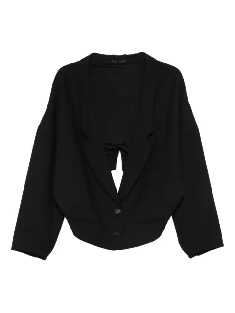 Viktor & Rolf Dragged blazer Black WO0170099226