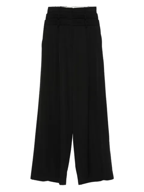 Viktor & Rolf pleated trousers Black WB0410099226