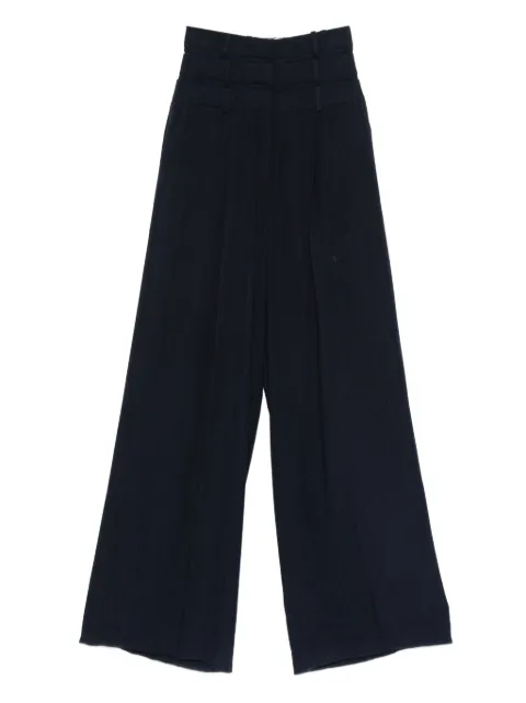 Viktor & Rolf layered trousers Blue WB0410017226