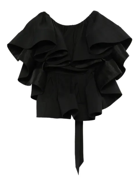 Viktor & Rolf ruffled blouse Black WT0270099226