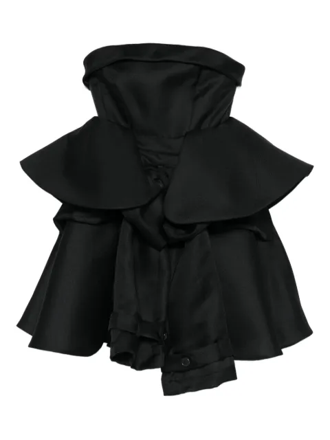 Viktor & Rolf bow drape cocktail dress Black WD0320099226