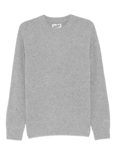 MC2 Saint Barth ribbed marine wool knitwear Grey MARINEWOOL00035I