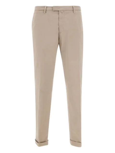 Briglia 1949 belt loops turn-up trousers Neutrals BG0332400900023