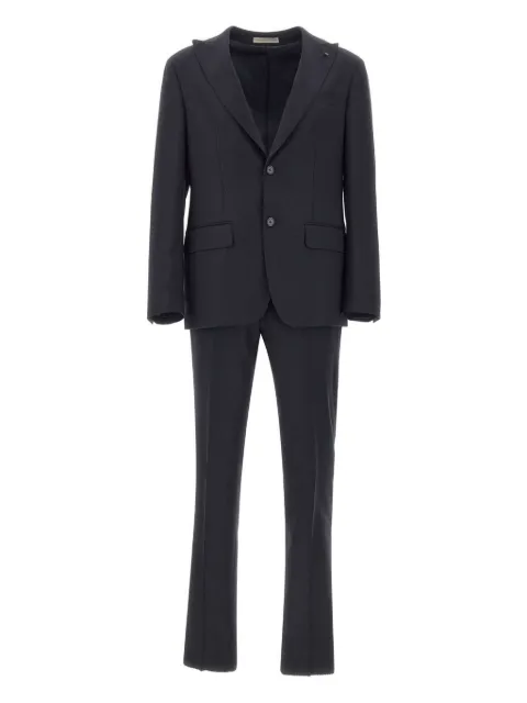 Corneliani peak lapel two-piece suit Grey 267Z4526685570017R