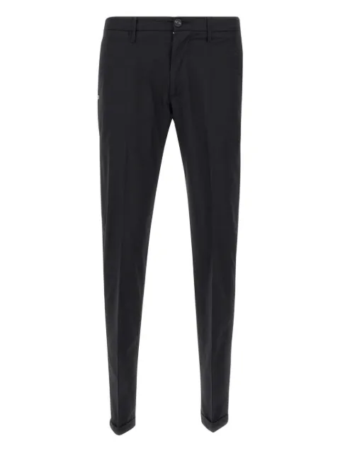Re-Hash belt loops turn-up trousers Black P249LN2A013F007