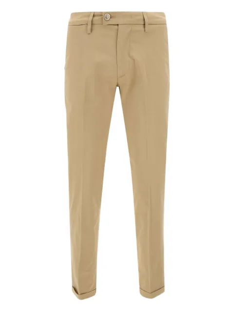 Re-Hash belt-loops cuffed trousers Brown P24910LN2U027F001