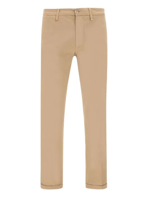 Re-Hash logo patch cuffed trousers Neutrals P249BW2U0280145