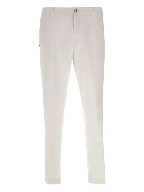 Re-Hash Murcha welt-pocket turn-up trousers White P249BW2U0440000