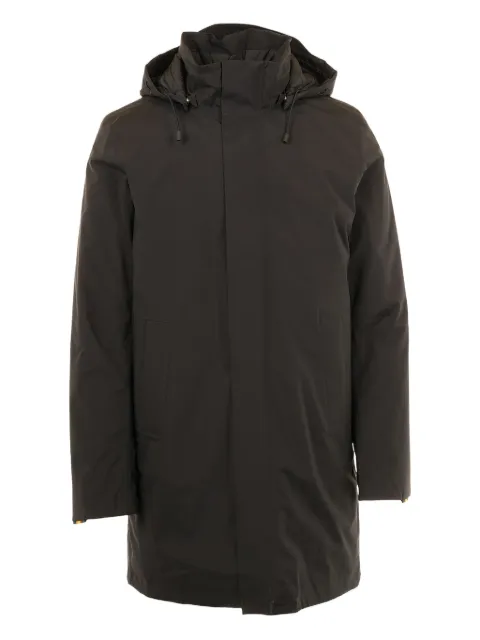 K-Way Thomal detachable-hood coat Black K7136IW
