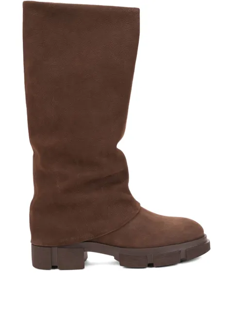 Copenhagen Studios lug-sole boots Brown CPH554NAB