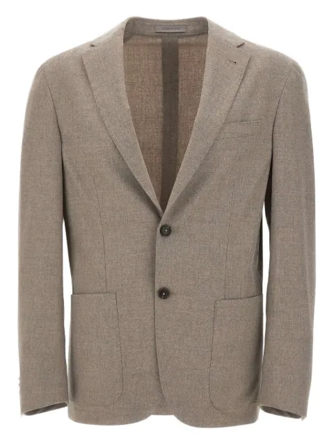 Corneliani single-breasted blazer Neutrals 26X57926185120387R