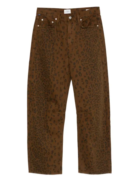 Citizens of Humanity cheetah-print jeans Brown 22521248PRA