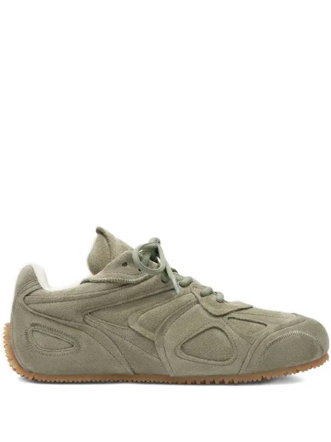 Axel Arigato Slow Runner layered suede sneakers Green F4159004