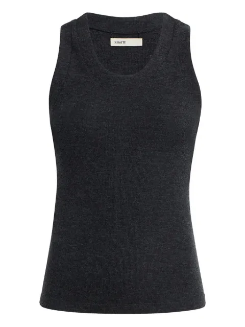 KHAITE Isha sleeveless top Grey 2398612205