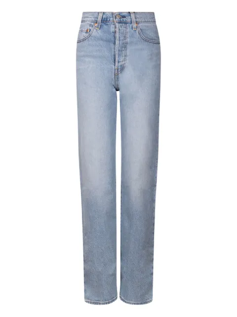 Levi's button zip jeans Blue 790780045BLASTEDSTONECLEANPSK