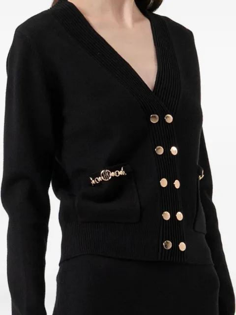 FRACOMINA button patch-pocket cardigan Black FR25WT8010K55601053