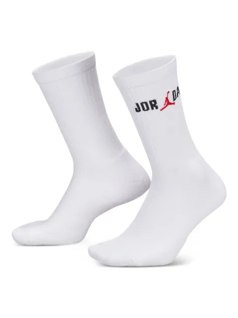 Jordan logo-detail socks White IF3100