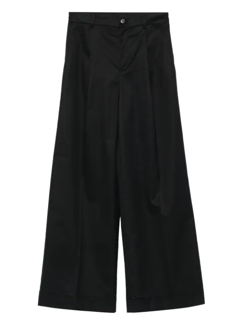 Lauren Ralph Lauren belt-loop pleated trousers Black 200970940002