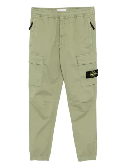 Stone Island Pantalone tapered track pants Green K2S153100031S0010