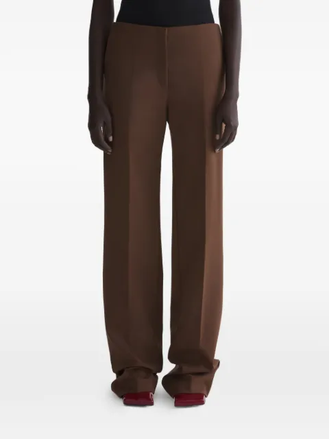 Mugler straight trousers Brown 26P1PA05301018