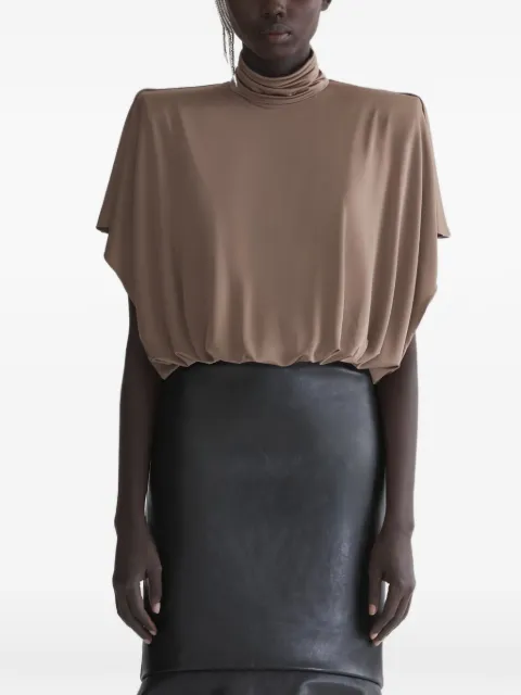 Mugler drapped bodysuit Black 26P1BO02886030