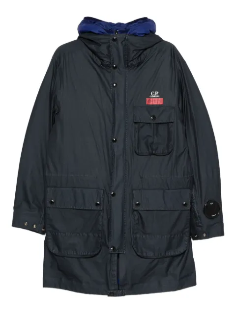 C.P. Company lens-detail jacket Blue 19CMOW215A110411G