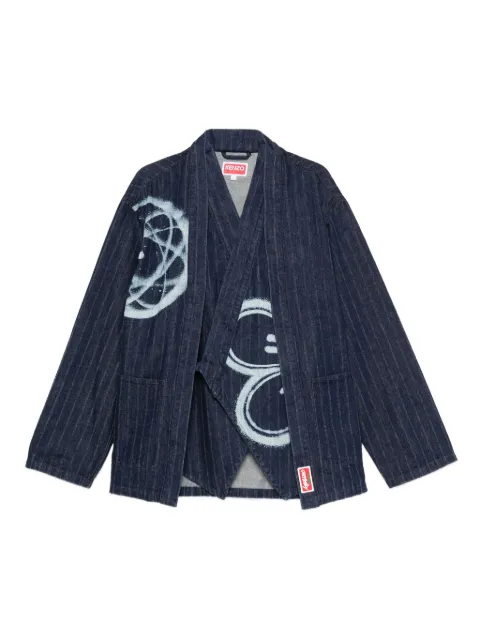 Kenzo x Futura 2000 denim jacket Blue FF65DV1436R1