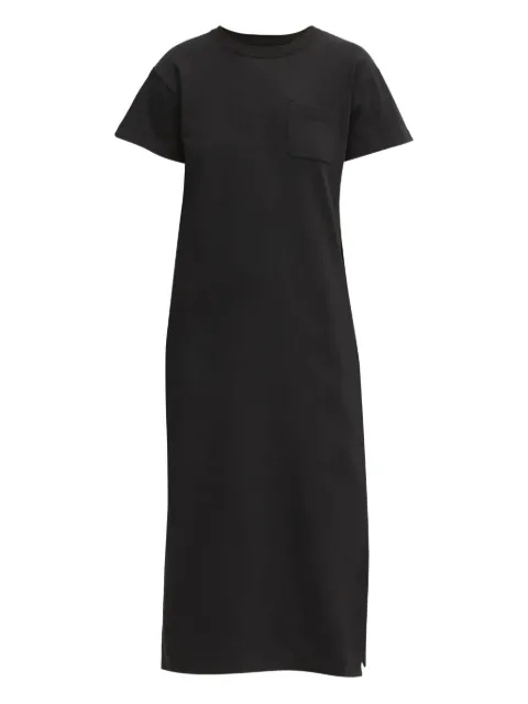 Fiorucci pocket T-shirt day dress Black W02FPDTS108CJ01BK04