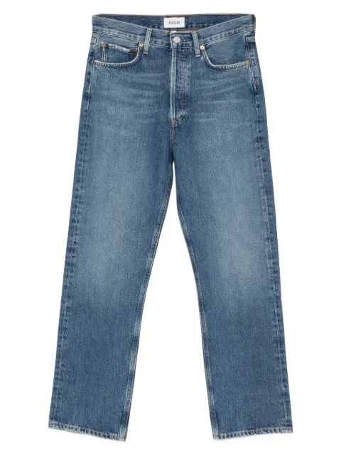 AGOLDE whiskering-effect jeans Blue A069B1810