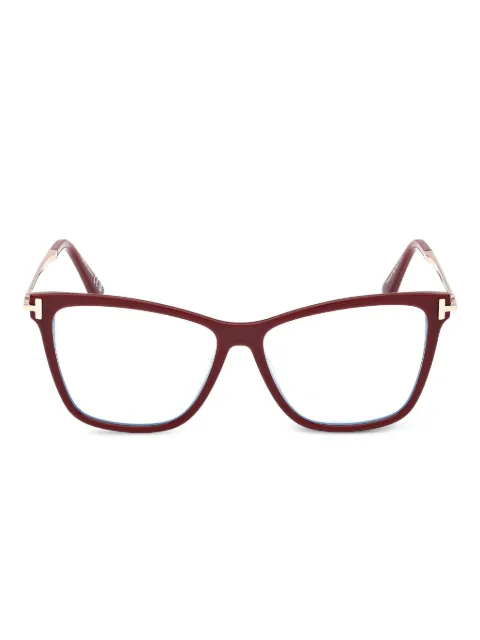 TOM FORD Eyewear cat-eye glasses Red FT6097B