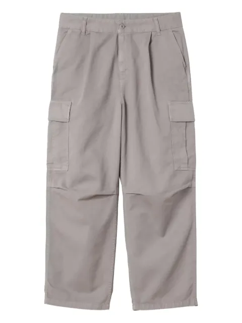 Carhartt WIP cargo cotton trousers Grey I031218