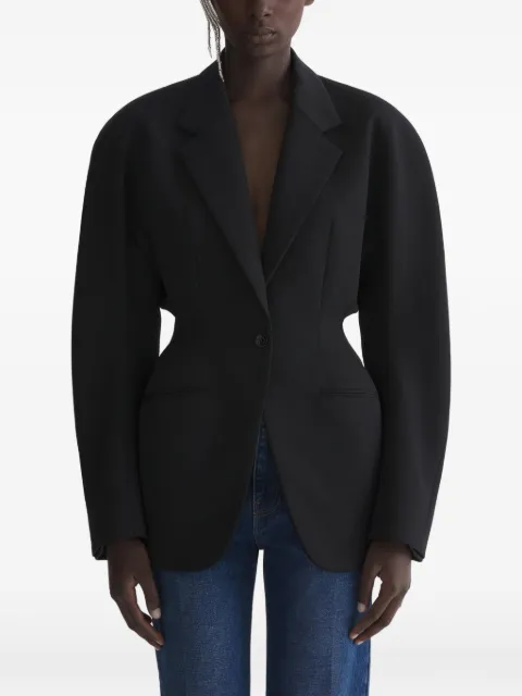 Mugler cinched jacket Black 26P1VE04801019