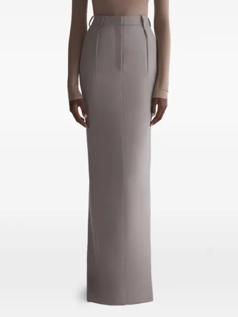 Mugler split maxi skirt Neutrals 26P1JU05831019