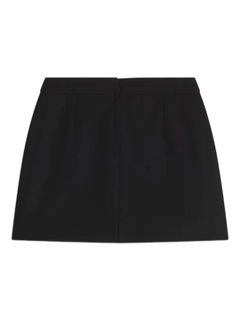 Maison Kitsuné front-pocket mini skirt Black PW01520WM2023P199