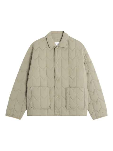 Maison Kitsuné quilted jacket Neutrals PM02104WW90670301