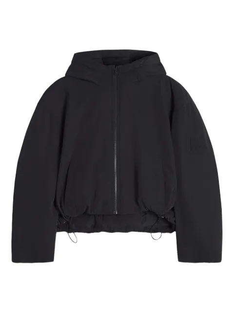 Maison Kitsuné hooded zip-up puffer jacket Black PW02208WQ4063P199