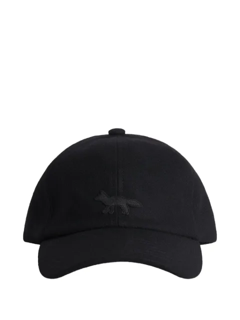 Maison Kitsuné fox-print baseball hat Black PW06111WM2023P199