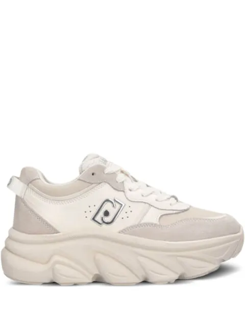 LIU JO 60mm Steffy 01 logo sneakers Neutrals BF5061P0304