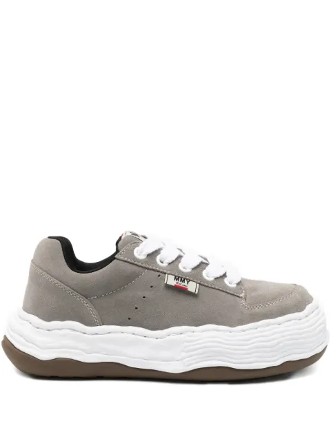 Maison MIHARA YASUHIRO Oliver low-top trainers Grey A15FW702